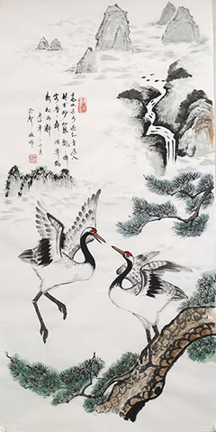 笔墨传经典功勋耀中华--中国当代极具创作力的新文艺书画名家佘声俊